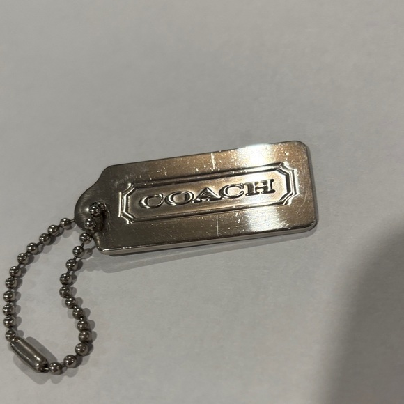 Coach Metal Hang Tag Silver - Picture 3 of 6